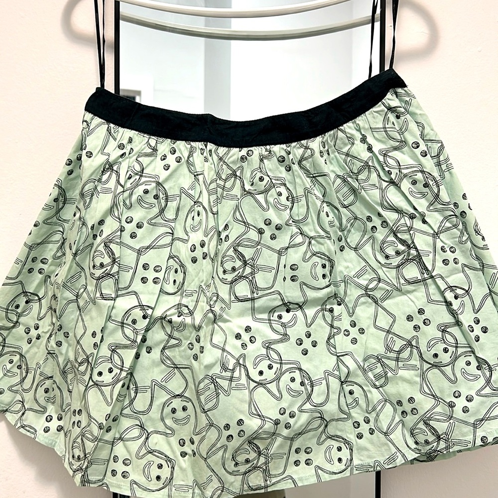 Doodle Print skirt